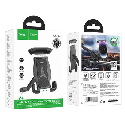 Fietssteun HOCO CA119, Universeel, Zwart