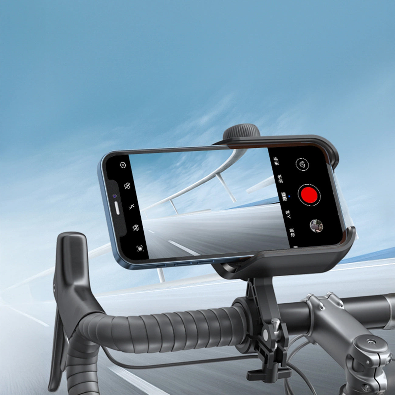 Fiets- en Motorsteun Joyroom JR-ZS431, 4.7inch - 7inch, Zwart