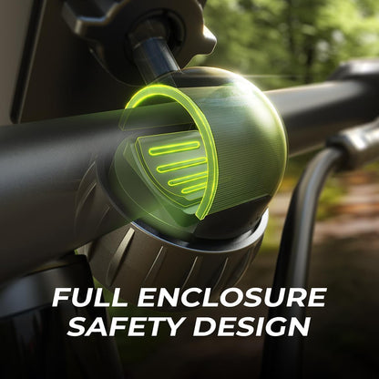 Lisen Fietssteun, 4.5inch - 7inch, Zwart YL0423080007