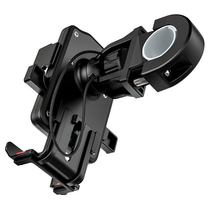Support Vélo Moto HOCO CA73, 4,5 pouces - 7 pouces, Noir Rouge