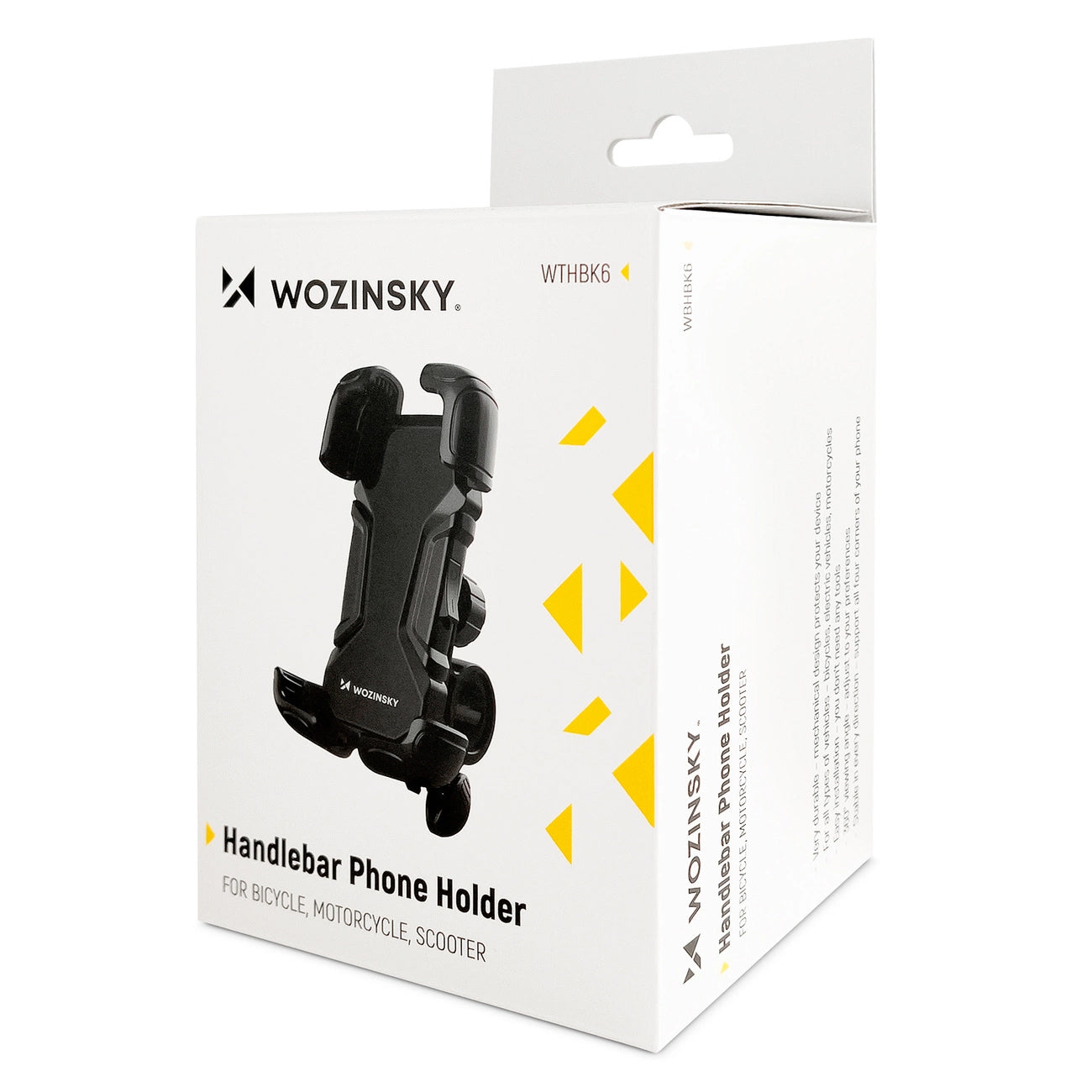 Bicycle Motorcycle Mount WZK WBHBK6, Universal, Black