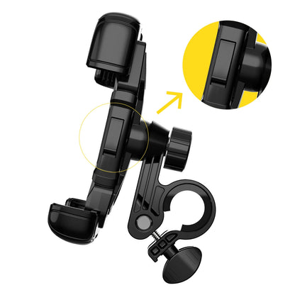 Bicycle Motorcycle Mount WZK WBHBK6, Universal, Black