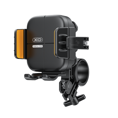 XO Design C200 Bicycle Motorcycle Mount, 4.5inch - 7inch, Black