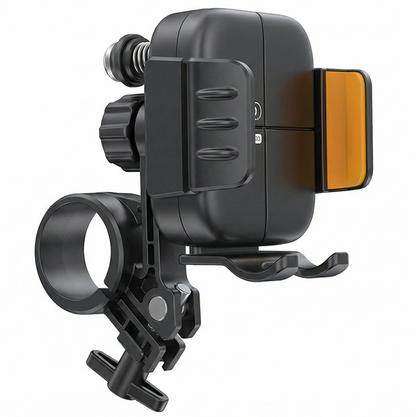 XO Design C200 Bicycle Motorcycle Mount, 4.5inch - 7inch, Black