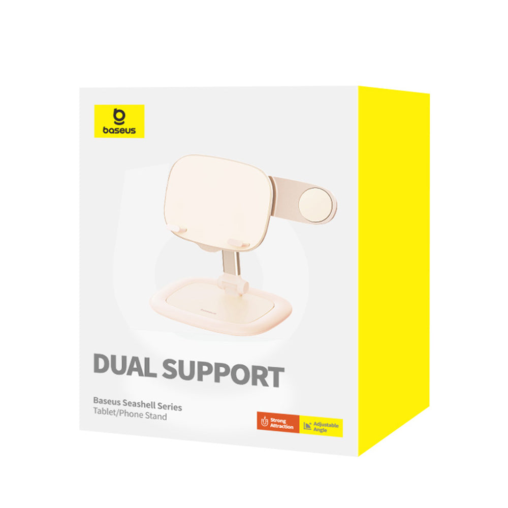 Support de bureau Baseus Seashell Dual, Universel, Rose B10451501411-00