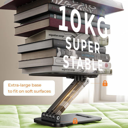 Lisen Bureaustandaard voor Telefoon / Tablet, 4inch - 15.9inch, Zwart YL0424080007