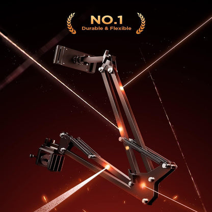 Lisen Bureausteun voor Telefoon / Tablet, 4.7inch - 12.9inch, Zwart YL0223060007