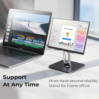 Lisen Q18 Desk Stand for Phone / Tablet, 4.7inch - 12.9inch, Black YL0423120002