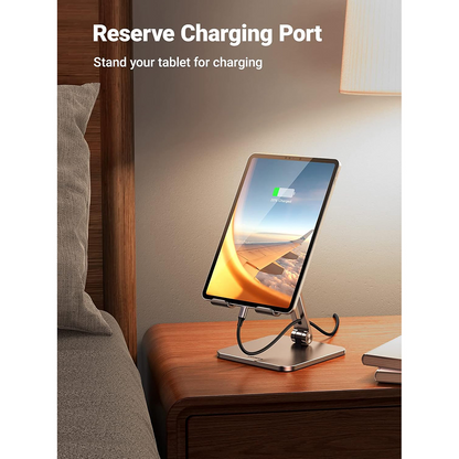 Support de bureau UGREEN LP134 pour téléphone / tablette, 6,1 pouces - 12,9 pouces, gris, reconditionné