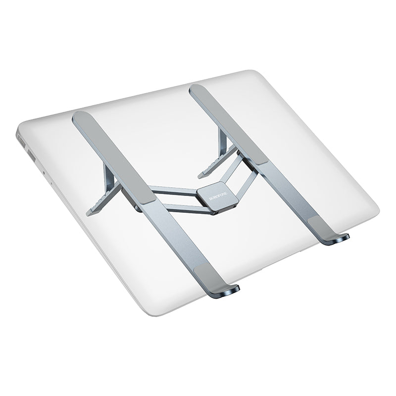 Borofone BH117 Graceful Laptopständer für max. 15,6 Zoll, Grau