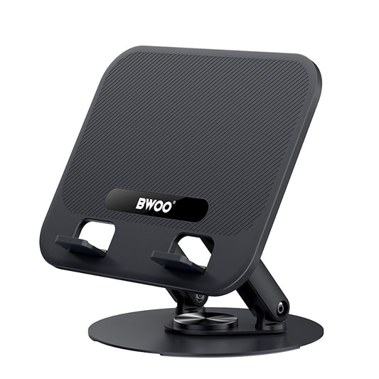 BWOO ZJ-131 standaard voor laptop/tablet, zwart