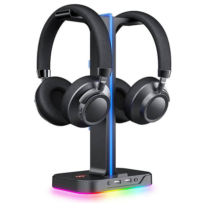 Hoofdtelefoonstandaard HAVIT TH650, RGB, Grijs