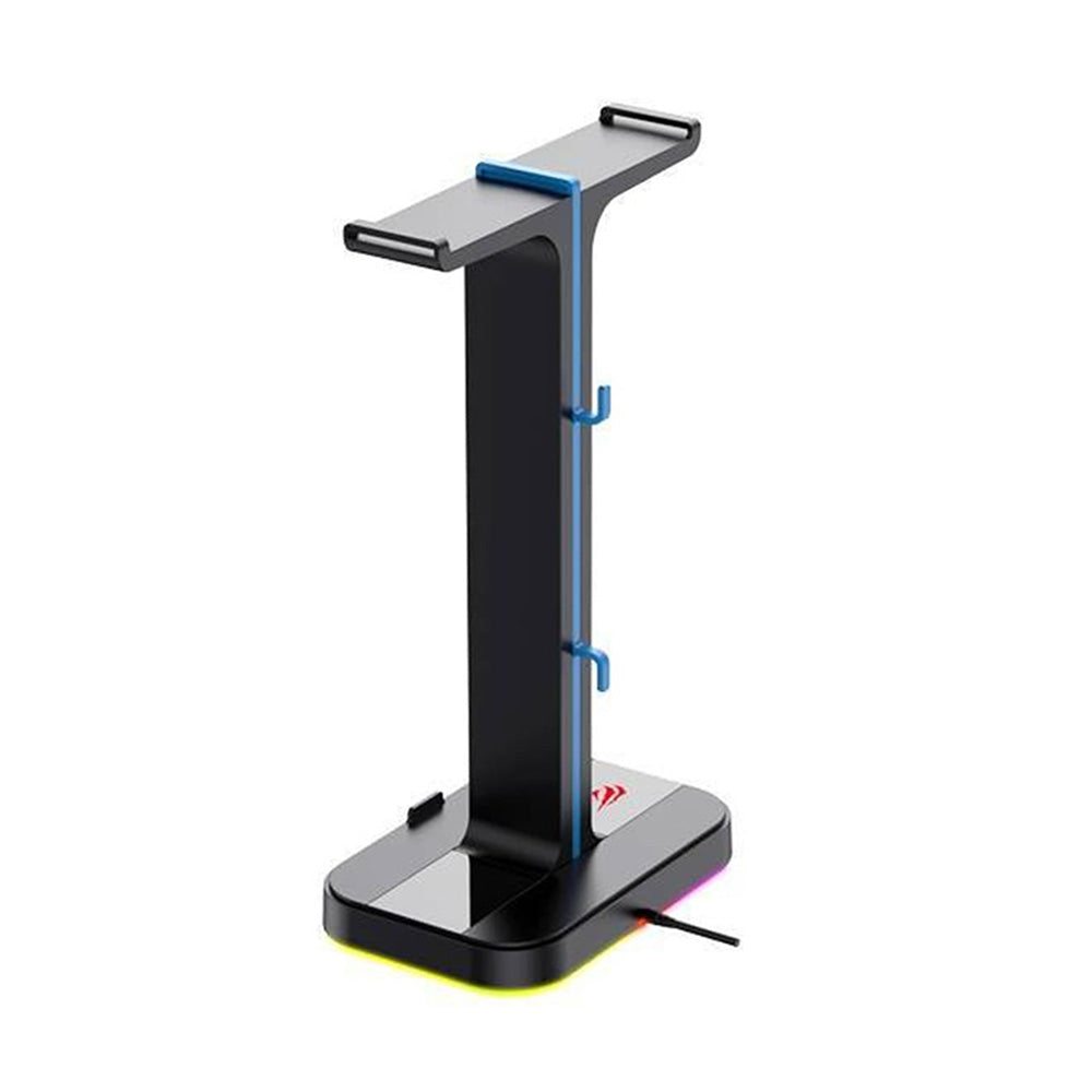 Hoofdtelefoonstandaard HAVIT TH650, RGB, Grijs
