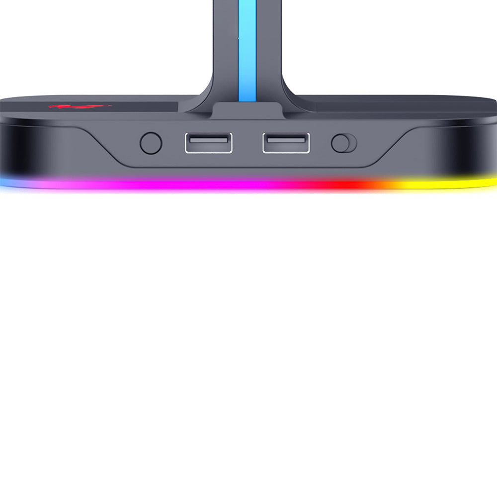 Hoofdtelefoonstandaard HAVIT TH650, RGB, Grijs