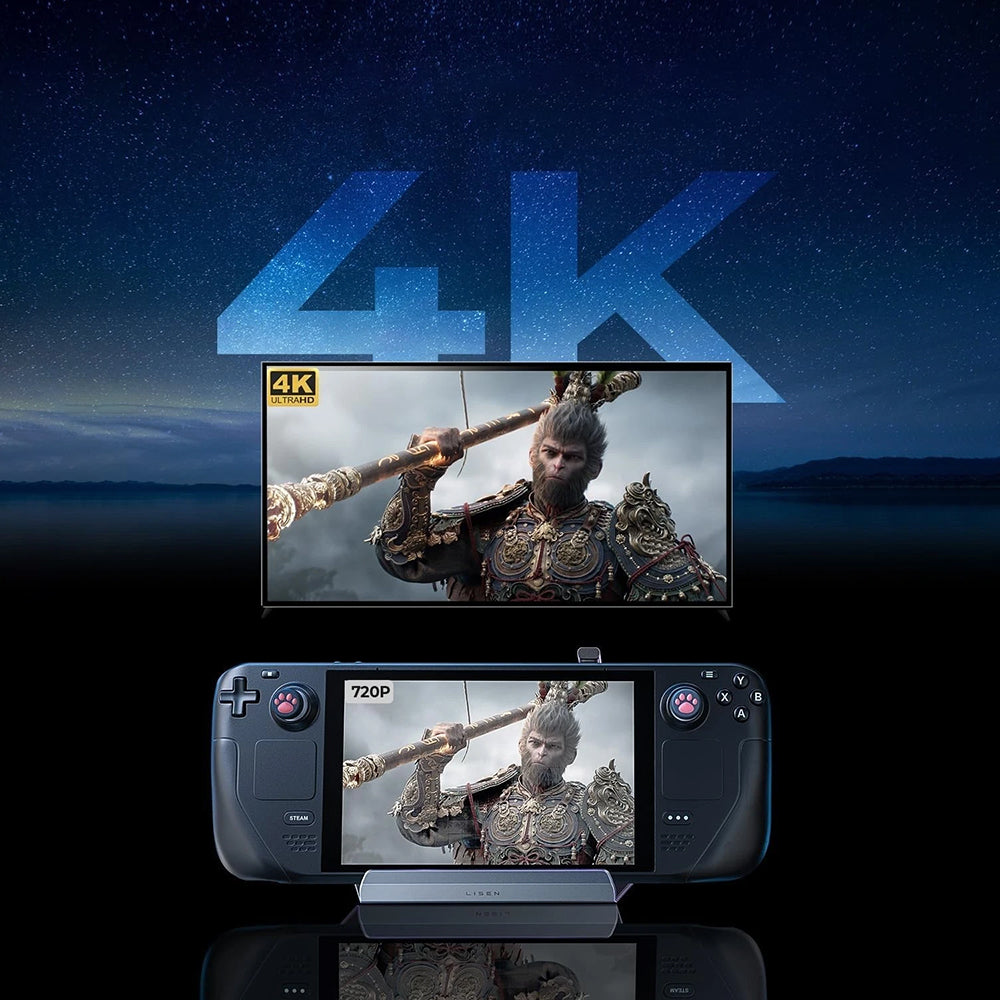 Support Hub avec Cooler Lisen S1 pour Console ROG / Lenovo / Razer / Aya / Logitech / Onexplayer Series, Noir YL0423110005