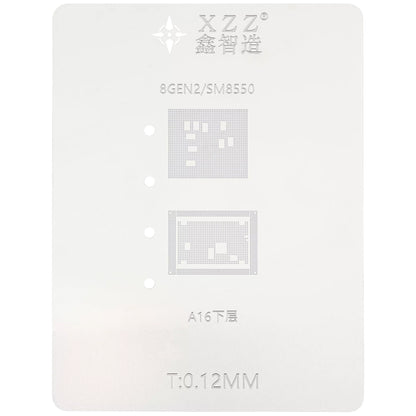 Arbeitsunterlage Reballing XZZ L23 für CPU Apple A8 - A16