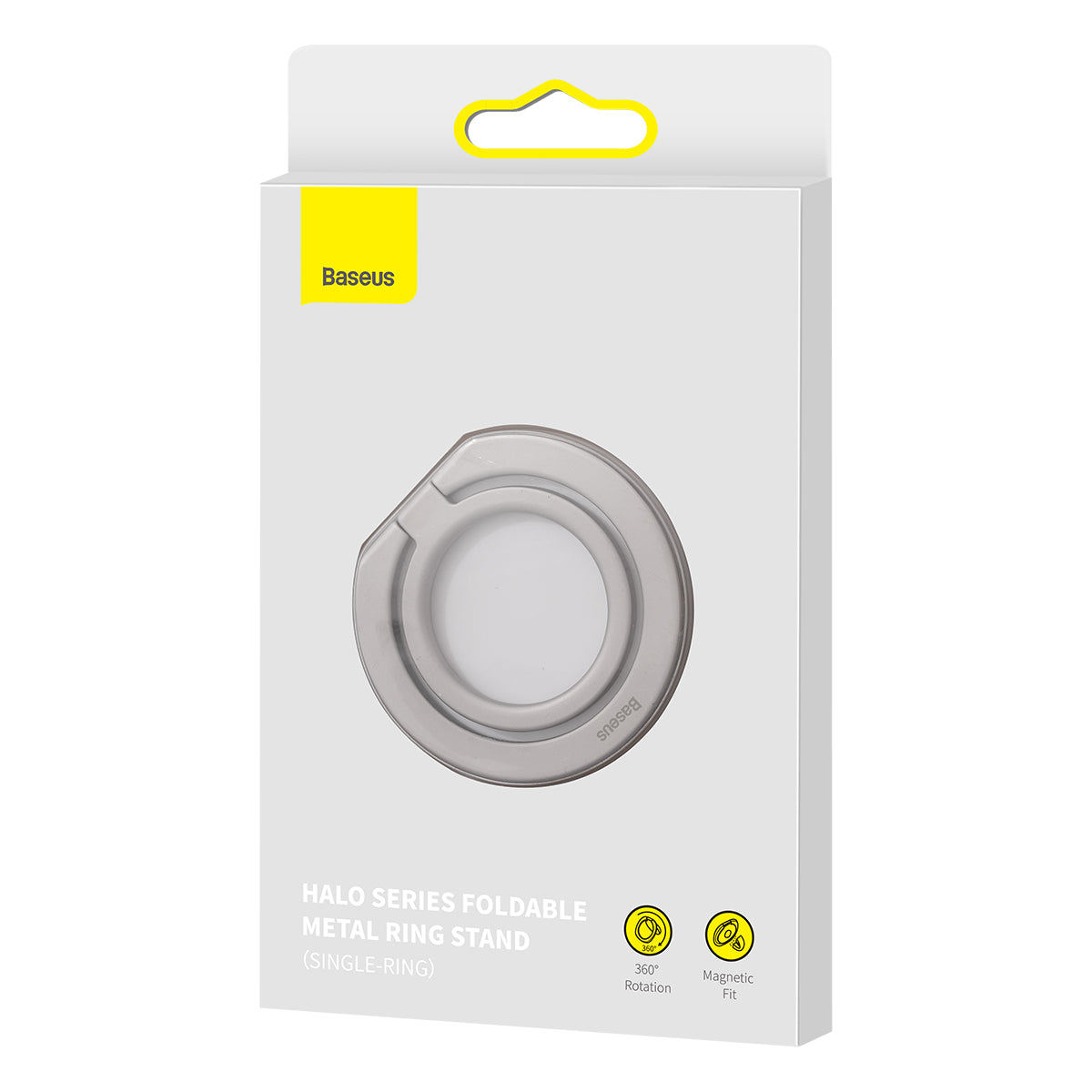 Baseus Halo Ringsteun, Universeel, Zilver SUCH000012
