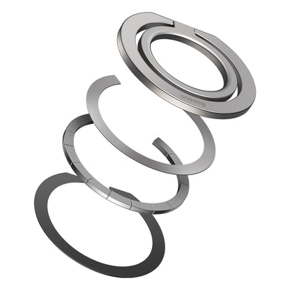 Baseus Halo Ringsteun, Universeel, Zilver SUCH000012