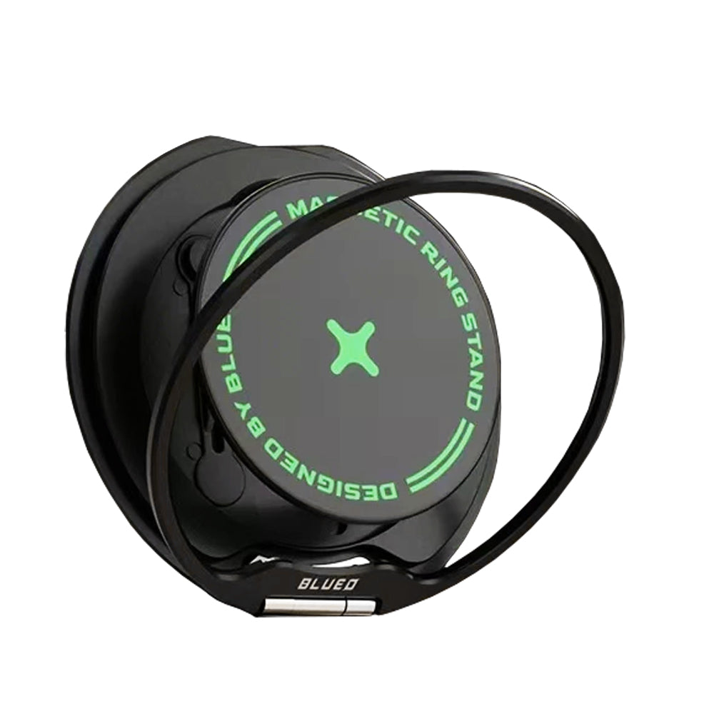 Blueo Slim Ringhouder, Universeel, Zwart
