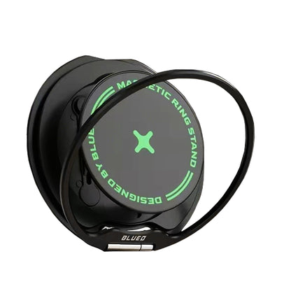 Blueo Slim Ringhouder, Universeel, Zwart