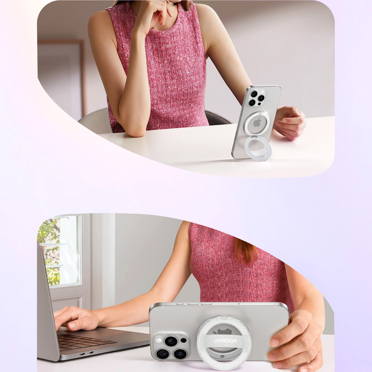 Joyroom JR-ZS500 Ringhalter, Universal, Weiß