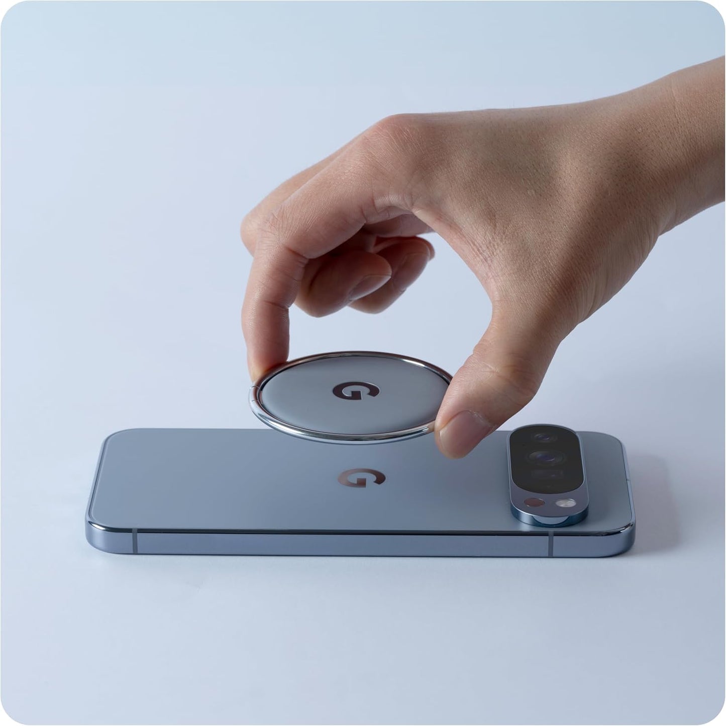 Pixelsnap Ringsteun voor Google Pixel 10 Series, Grijs