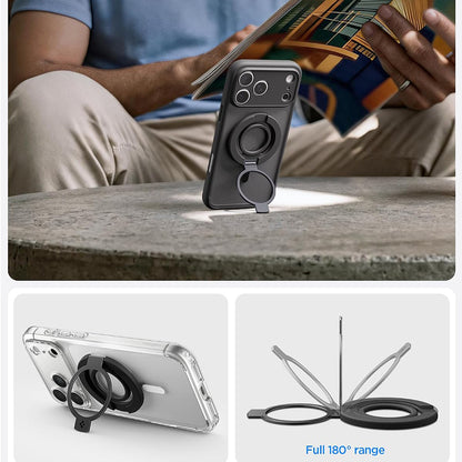 Spigen Dual Pop Mag S Ringhalter, Universal, Grau AMP11736