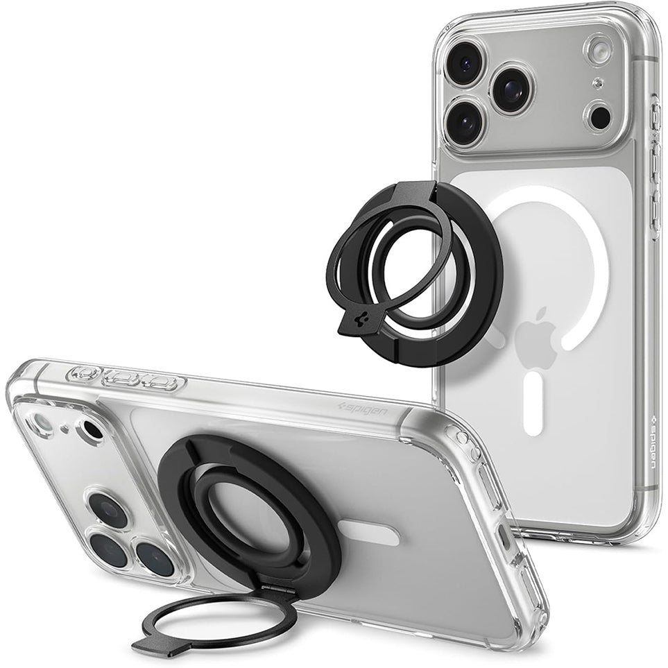 Spigen Dual Pop Mag S Ringhalter, Universal, Schwarz AMP11735