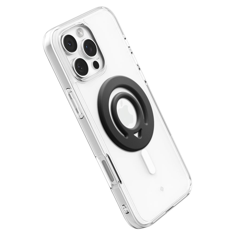 Spigen Dual Pop Ringhouder, Zwart