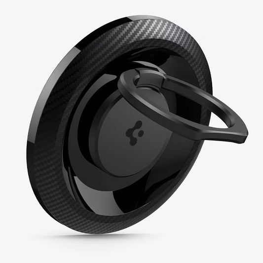 Spigen O-Mag OM100 Carbon Ringhouder, Universeel, Zwart AMP05505
