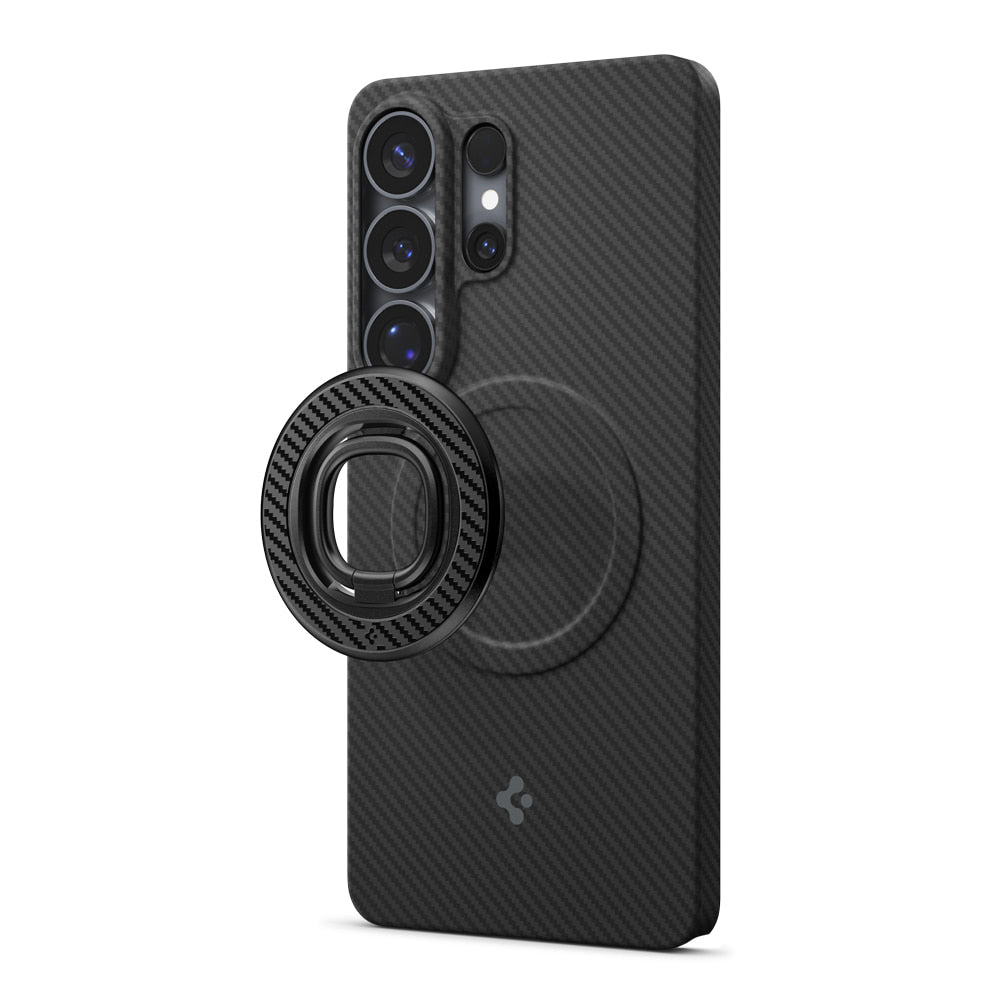 Spigen O-Mag OM106 Ringhalter, Universal, Schwarz AMP09334