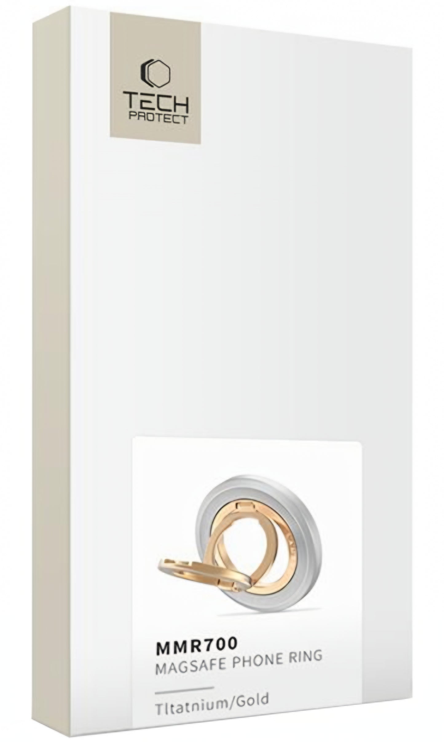 Tech-Protect MMR700 Lamano Ringhouder, Universeel, Goudzilver