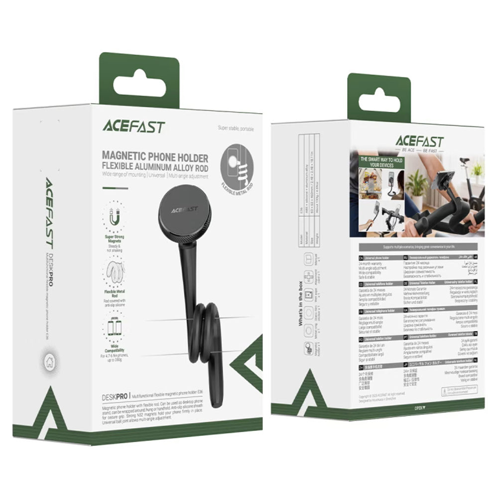 Magnetische Houder Acefast E36, Universeel, Zwart