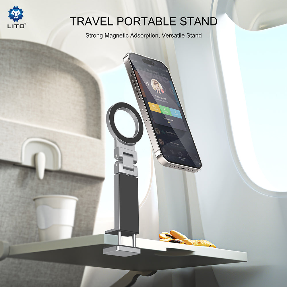 Support Magnétique Lito LH01, Universel, Gris