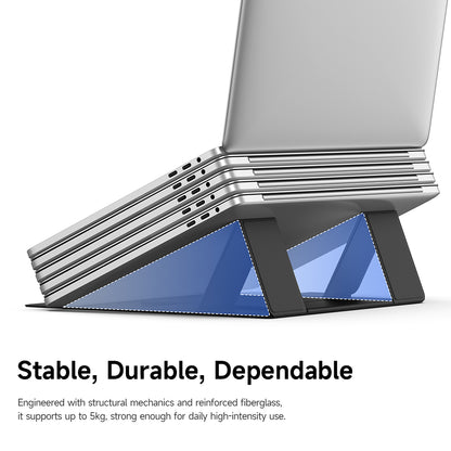 Support McDodo FS-8020 Napa pour Laptop 11 pouces - 16 pouces, Noir