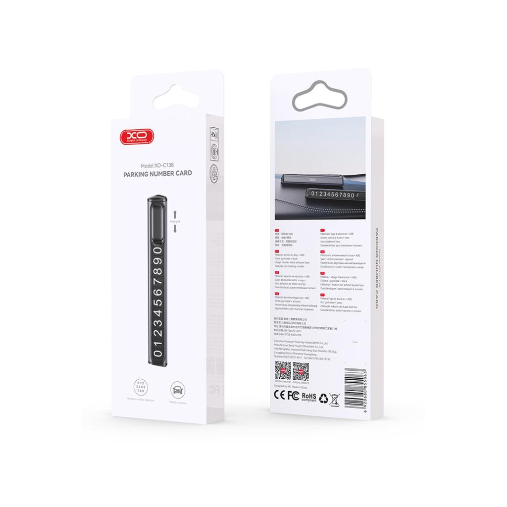 Support Numéro de Téléphone Auto XO Design C138