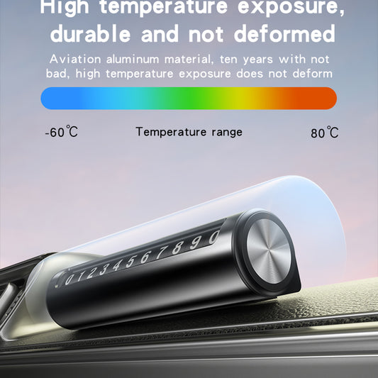 Auto Telefoonnummer Houder Yesido C202, Zwart