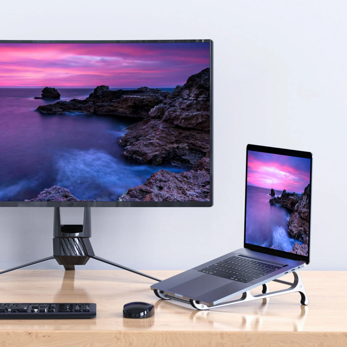 Orico MA15 Laptopständer für 15-Zoll-Laptops, Grau