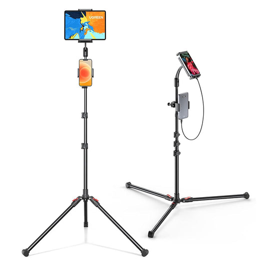 UGREEN LP585 Vloerstandaard voor Telefoon / Tablet, Universeel, Zwart