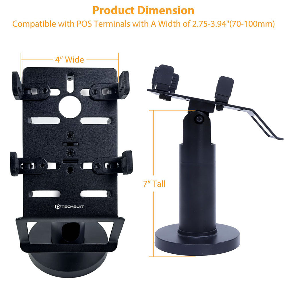 Support POS Techsuit PayNest POS1, Noir