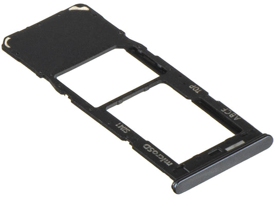 SIM-Kartenhalter Samsung Galaxy A23 5G A236 / A23 A235, Single SIM, Schwarz