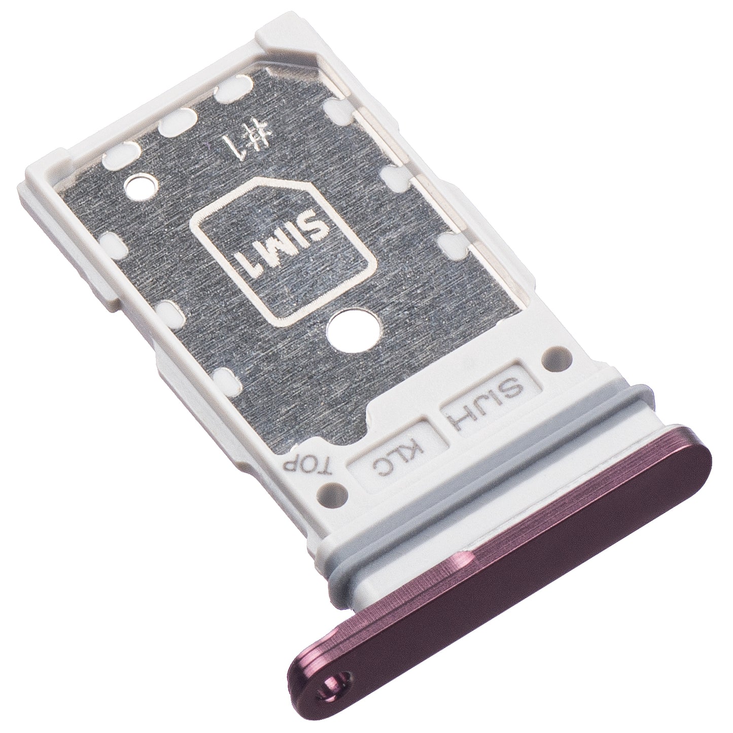 Support SIM Samsung Galaxy S22 Ultra 5G S908, SIM simple, Violet (Bordeaux)