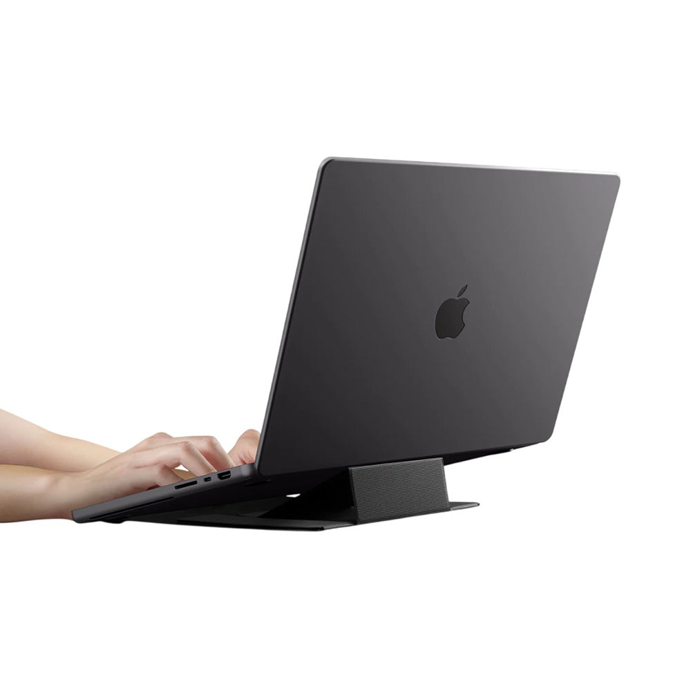 Spigen LD201-S8 Laptopständer für max. 16 Zoll, Schwarz AMP11117