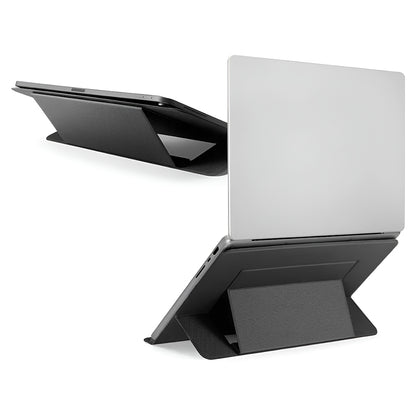 Spigen Slim Fold LD201-S7 standaard voor laptop max. 14 inch, zwart AMP11116