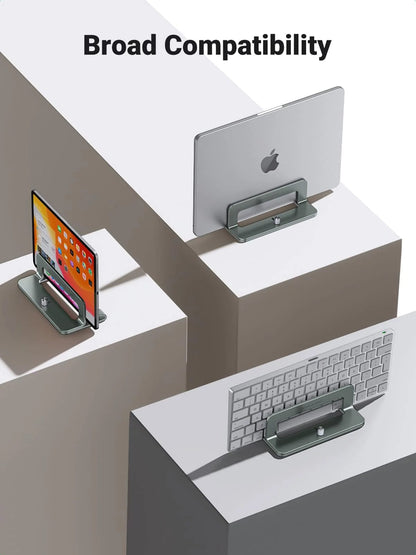 Verticale Laptopstandaard UGREEN LP258 voor laptops met een dikte van 12mm - 26mm, Zilver