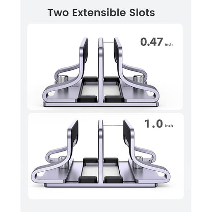 Support UGREEN LP258 pour ordinateur portable max 17.3 pouces, Argenté
