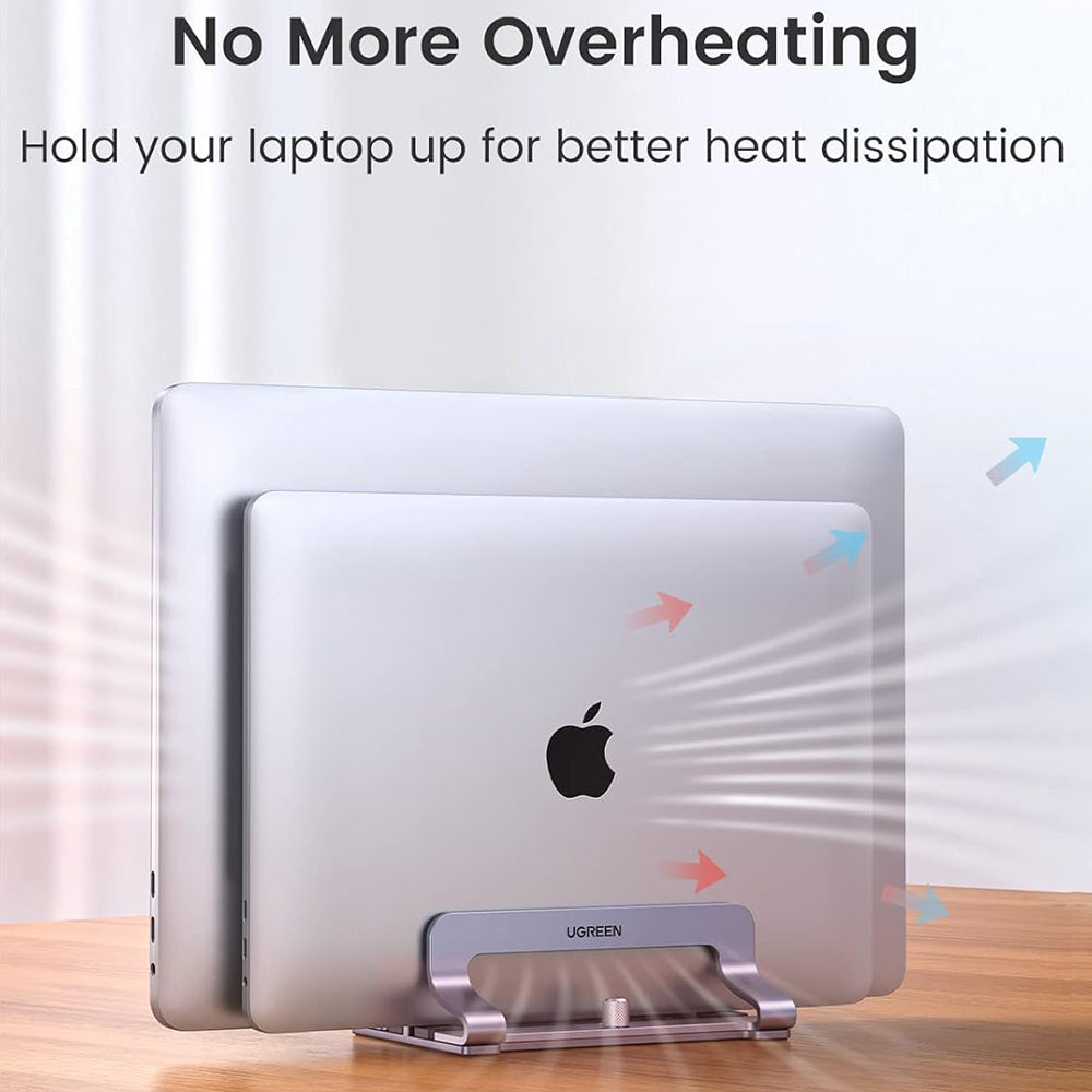 Support UGREEN LP258 pour ordinateur portable max 17.3 pouces, Argenté