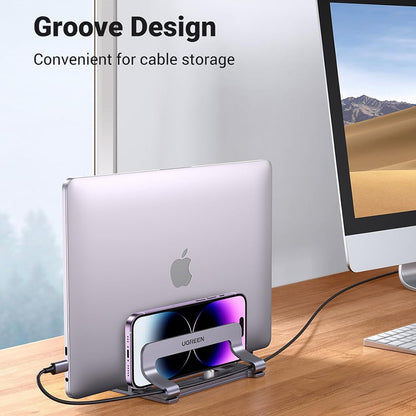 Support UGREEN LP258 pour ordinateur portable max 17.3 pouces, Argenté