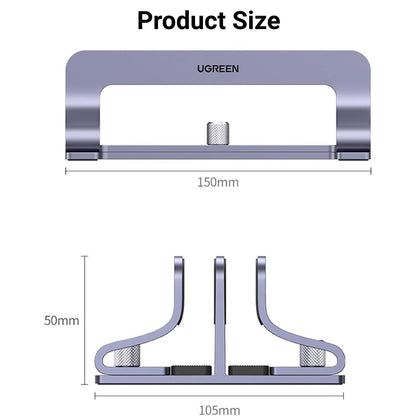 Support UGREEN LP258 pour ordinateur portable max 17.3 pouces, Argenté