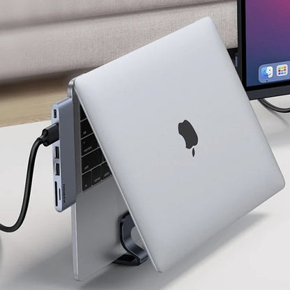 Vertikaler UGREEN LP258 (25706) Laptopständer für Laptops mit einer Dicke von 12mm - 26mm, Schwarz